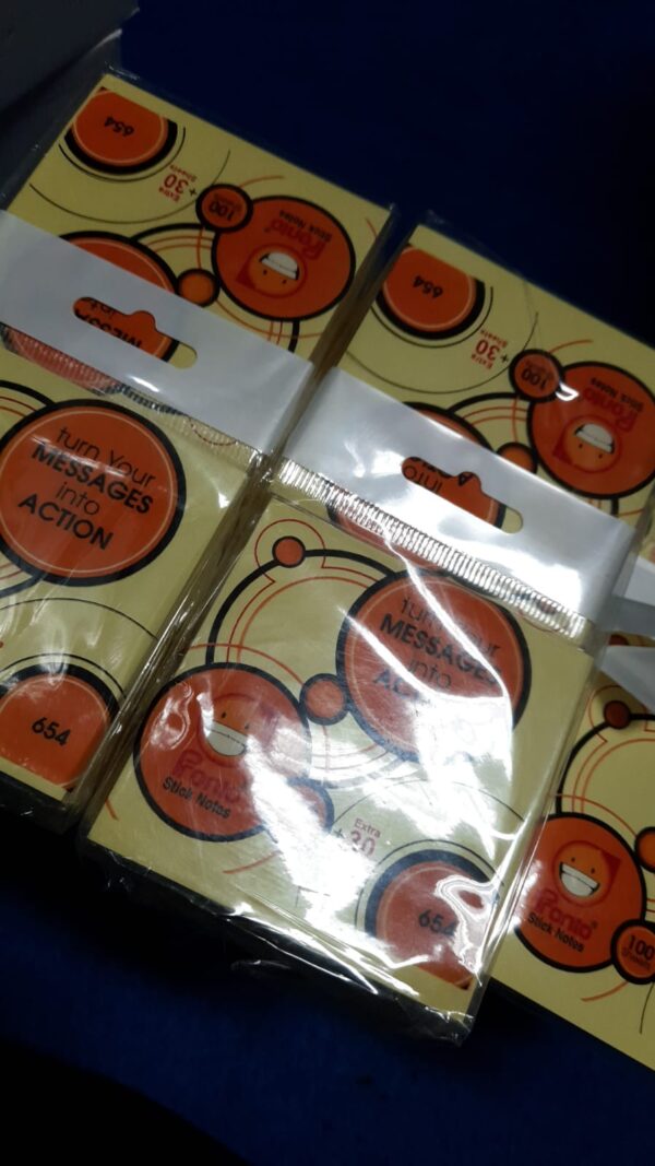 Sticky Notes Pronto 654