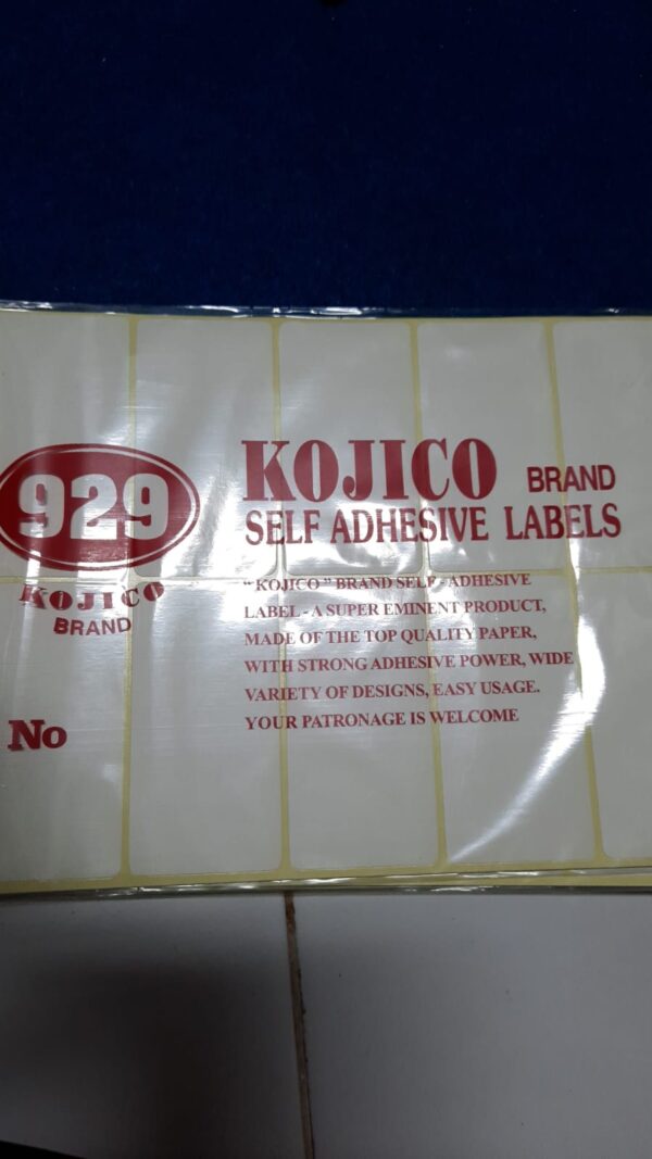 Stiker Label Kojico