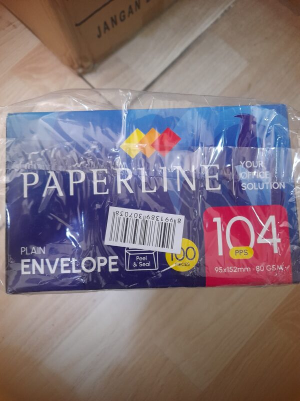Amplop polos pendek