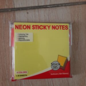 Neon Sticky Notes